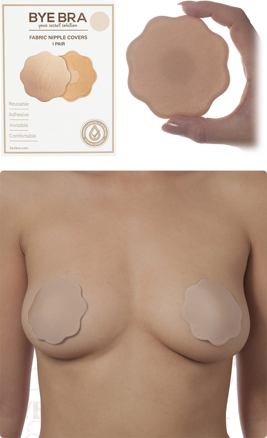 Bye Bra Reusable silicone nipple covers (1 pair)