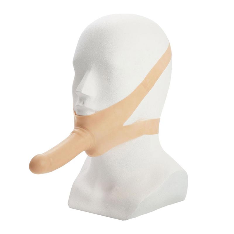 Gode en latex pour sexe oral The Accommodator