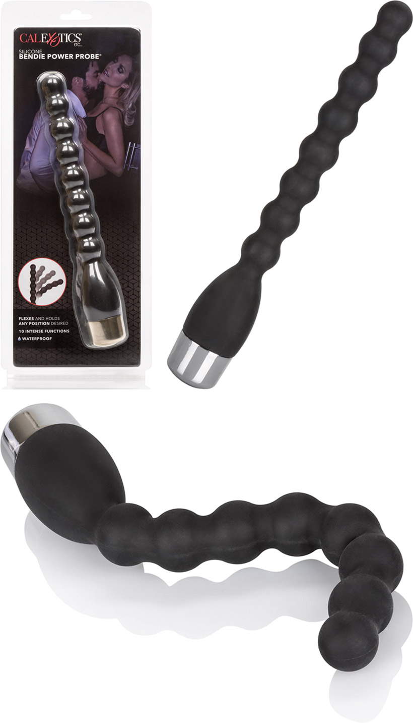 BENDIE Power Probe flexible vibrating anal beads