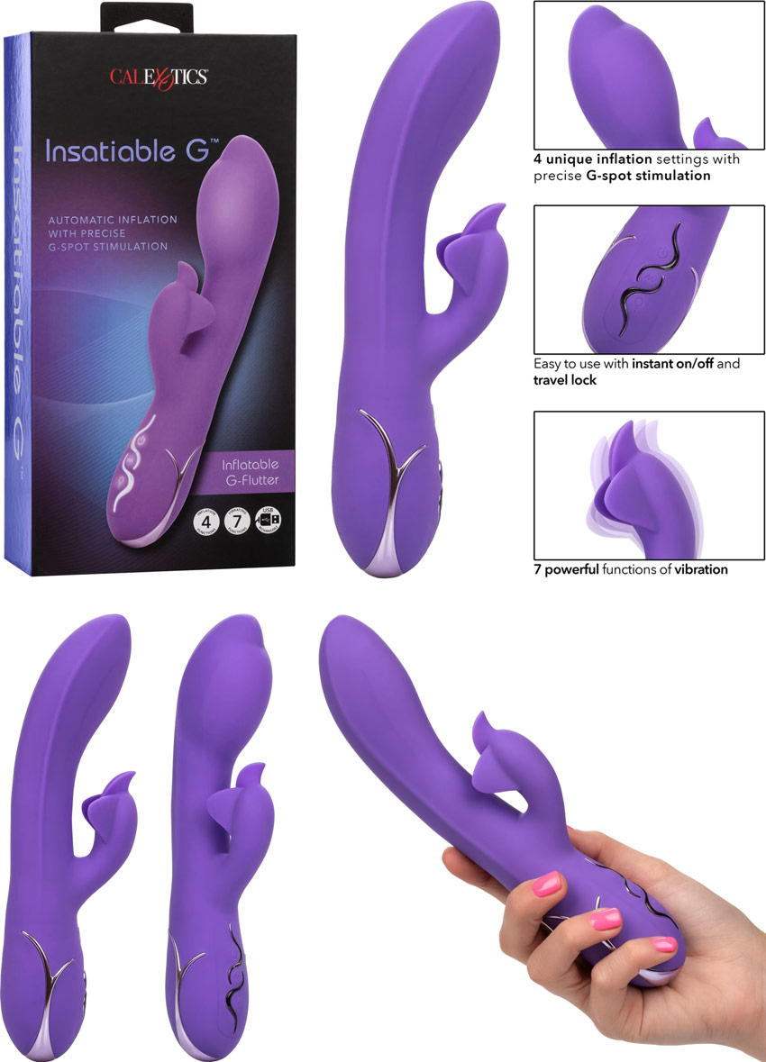 CalExotics Insatiable G inflatable rabbit vibrator