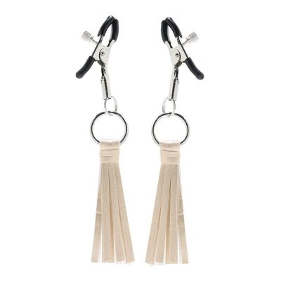 CalExotics Playful Tassels | Pinces à seins avec pampilles dorées