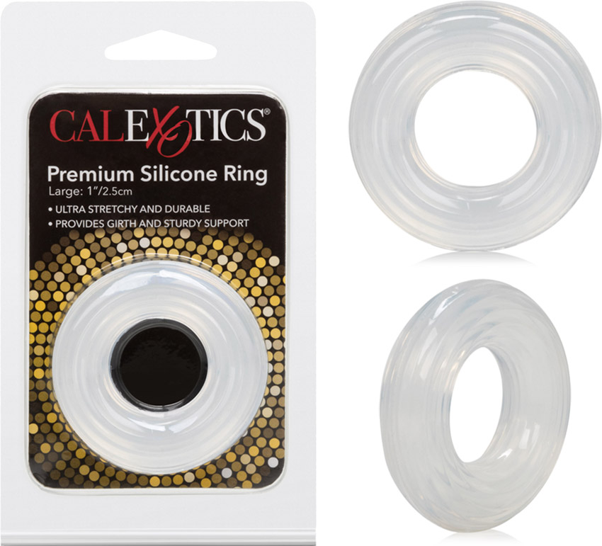 Anneau pénien en silicone CalExotics Premium Ring - Grand