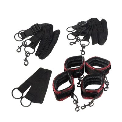 Scandal Bed Restraints - Einschränkungen-Set für Hand- und Fussgelenke