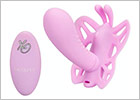 Stimulateur vaginal et clitoridien CalExotics Venus G Butterfly
