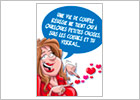 Carte de voeux pour homme - "Beaucoup de sexe"
