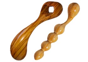 Sex toy in legno