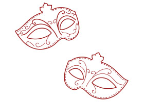 Augenbinden, Masken & Kopfmasken für BDSM - Kiss Kiss