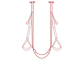 Liebesschaukel und Sexschaukeln für Paare - KissKiss