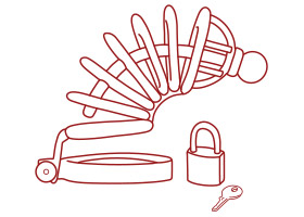 Keuschheitskäfige online kaufen - KissKiss