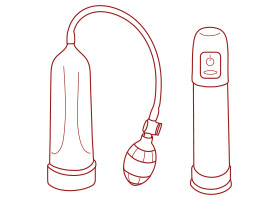 Pompe à pénis pour une érection renforcée - KissKiss