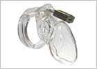 CB-X CB-6000 S Clear Polycarbonate Chastity Cage