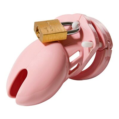 CB-X CB-6000 S | Peniskäfig aus rosa Polycarbonat
