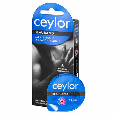 Ceylor Blauband - 6 Kondome - Diskrete Lieferung in 24 Std