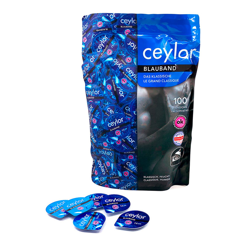 Ceylor Bande Bleue (100 Préservatifs)