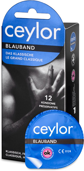 Ceylor Bande Bleue/Blauband (12 Condoms)