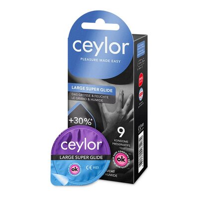 Ceylor Large Super Glide | XL-Kondom für sehr grosse Penisse