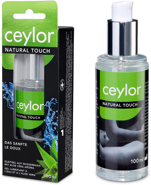 Ceylor Natural Touch geschmeidiges Gleitmittel - 100 ml (Wasserbasis)