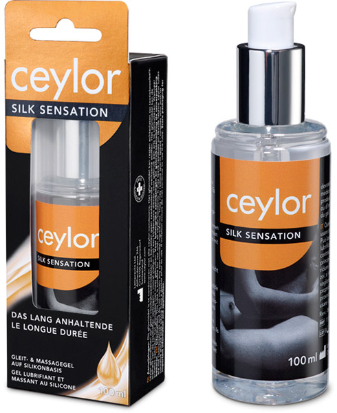 Lubrifiant longue durée Ceylor Silk Sensation - 100 ml (au silicone)