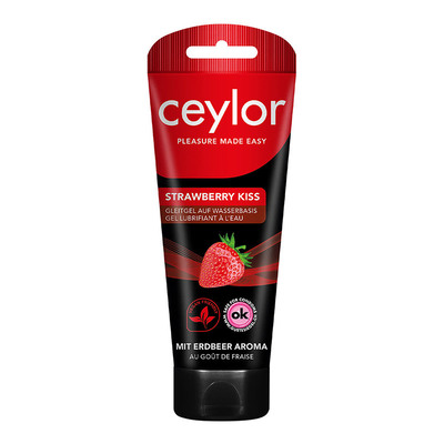 Ceylor Strawberry Kiss | Gleitgel auf Wasserbasis | Erdbeergeschmack
