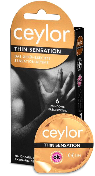 Ceylor Thin Sensation (6 Condoms)