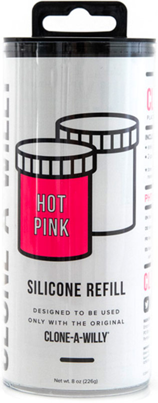Clone-A-Willy - Liquid silicone Refill - Hot Pink