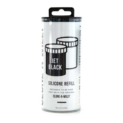 Clone-A-Willy | Recharge de silicone liquide | Noir