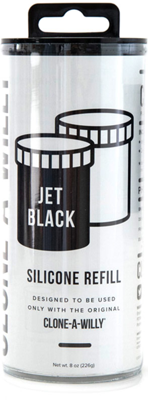 Clone-A-Willy - Recharge de silicone liquide - Noir