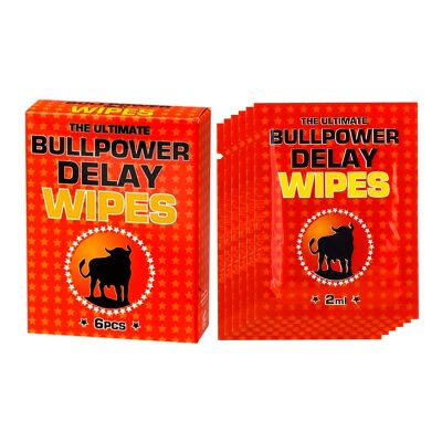 Bull Power Delay - Intimtücher zur Verzögerung der Ejakulation