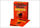 Ejaculation delaying wipes - Bull Power Delay - 6 pieces