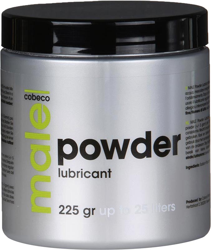 MALE Powder Gleitgel in Pulverform - 225 g (Wasserbasis)