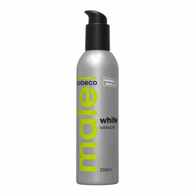 MALE White | Gleitmittel, das die Farbe des Spermas imitiert | 250 ml