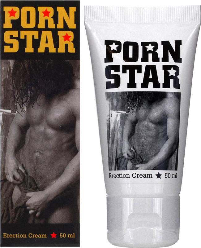 Porn Star - Cream for enhancing erections - 50 ml