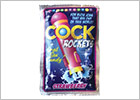 Bonbons pétillants Candy Prints Cock Rockets pour sexe oral - Fraise