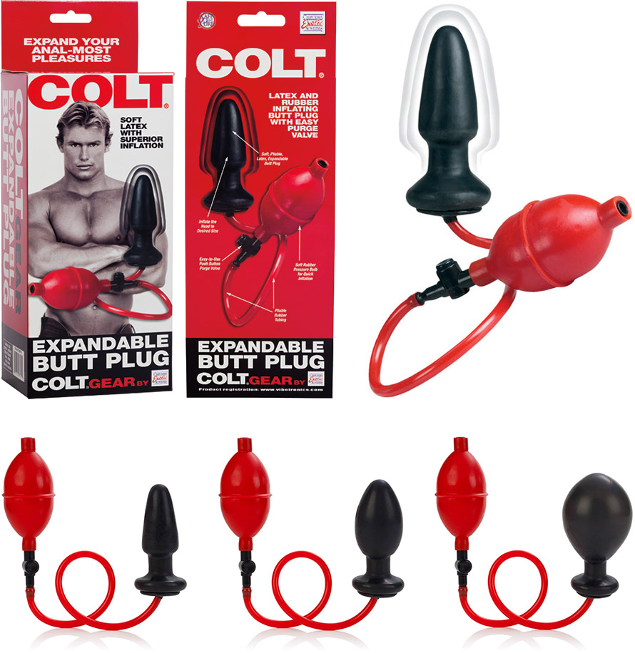 COLT Expandable Butt Plug - Inflatable