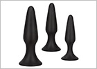 COLT Silicone Anal Trainer butt plugs in silicone - 3 pieces