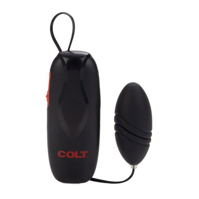 COLT Turbo Bullet | Oeuf vibrant télécommandé | Noir