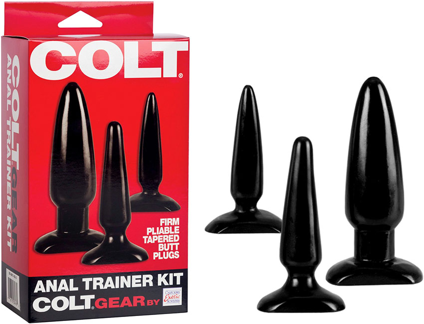 Plugs COLT Anal Trainer Kit - 3 pezzi