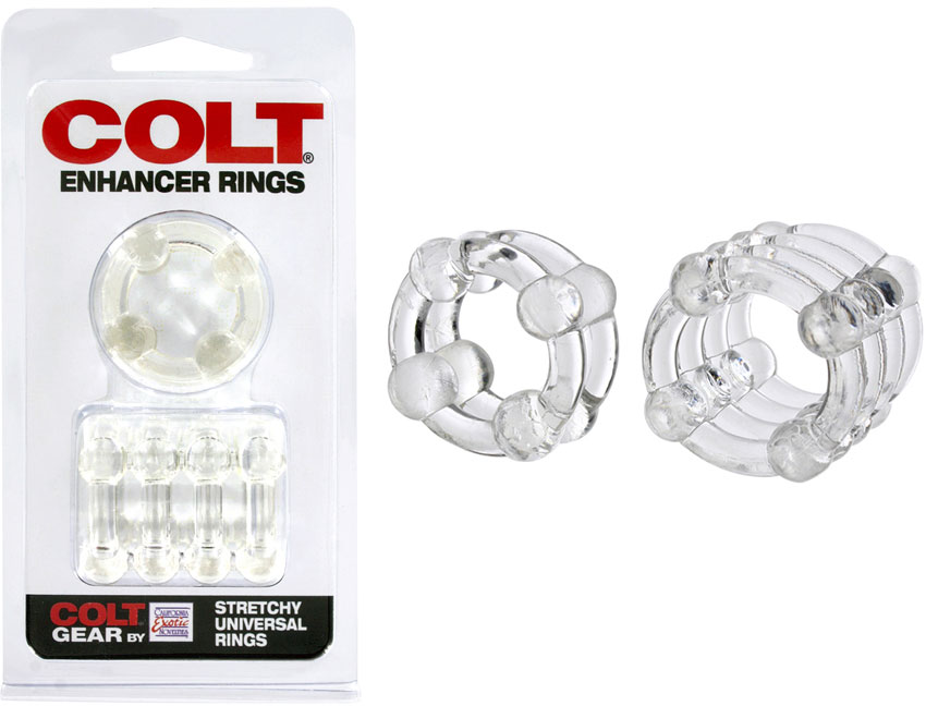 Anelli per pene COLT Enhancer Rings - Trasparente (2x)