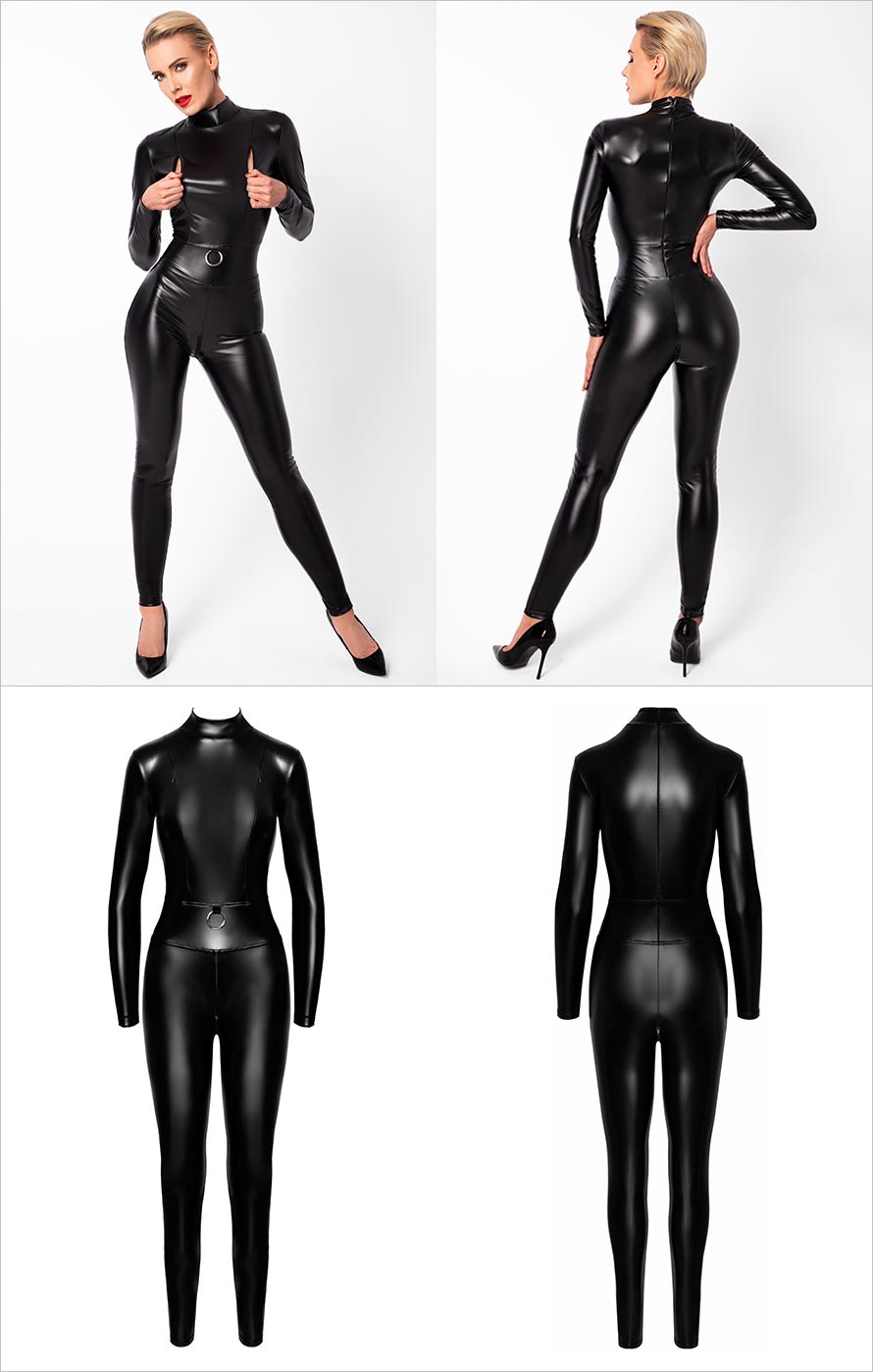 Noir Handmade Einteiler F319 - Schwarz