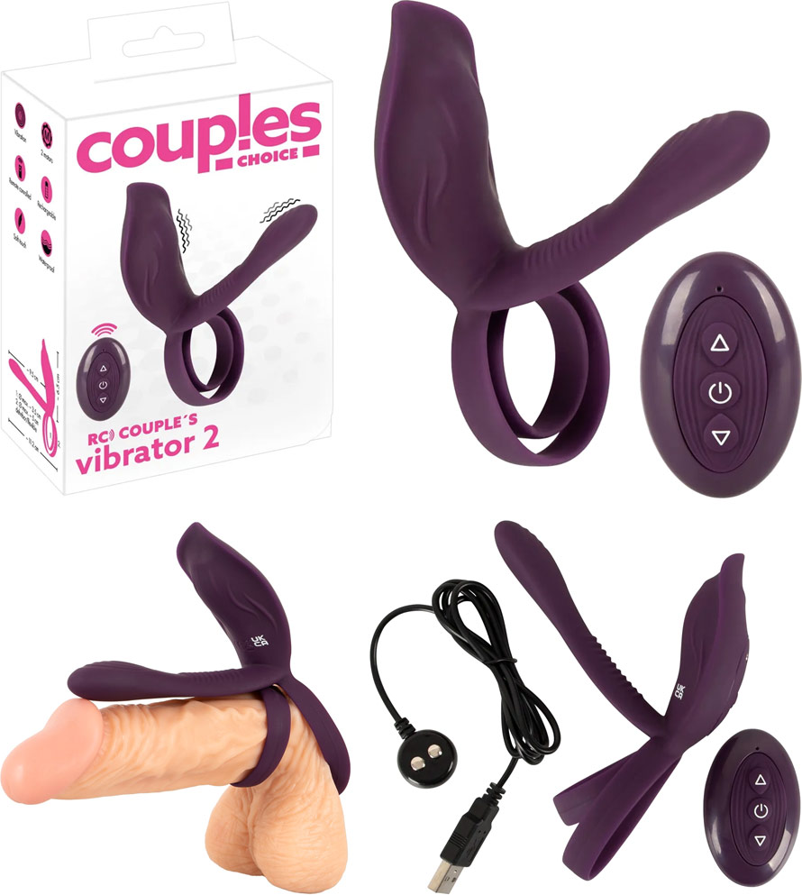Vibromasseur pour couples Couple's Vibrator 2