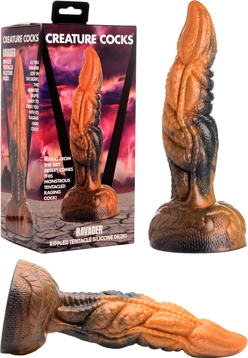 Dildo alieno Creature Cocks Ravager - 16.5 cm
