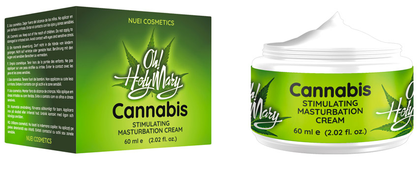 Crème de masturbation Oh! Holy Mary Cannabis - 60 ml