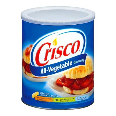 Crisco | Graisse végétale utilisable comme lubrifiant | 1.36 kg Crisco | Graisse végétale utilisable comme lubrifiant | 1.36 kg