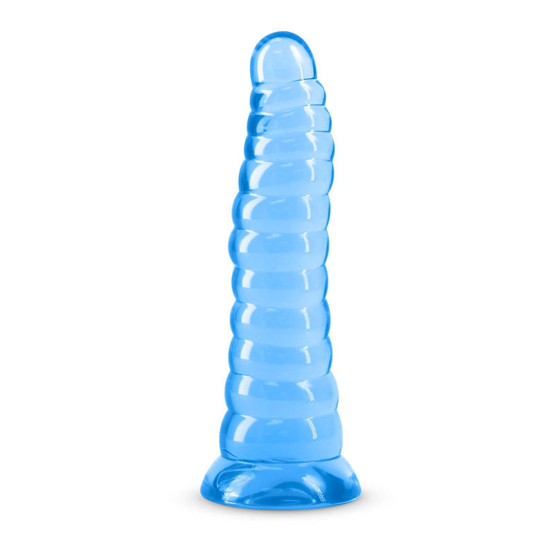 NS Novelties Fantasia Nymph | Godemichet torsadé | Bleu translucide NS Novelties Fantasia Nymph | Godemichet torsadé | Bleu translucide