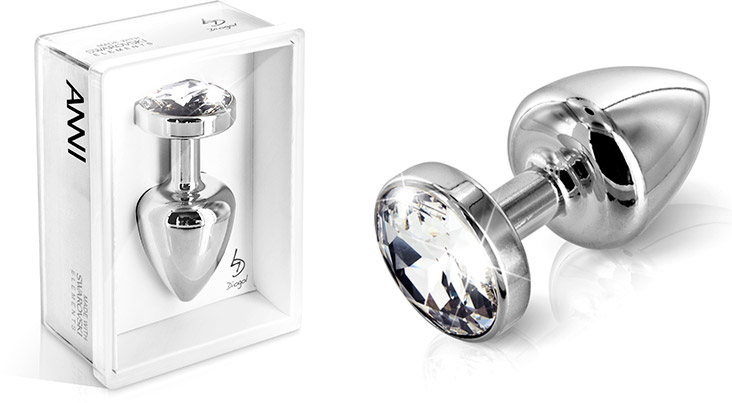 Plug anale Diogol ANNI - Argento (S)