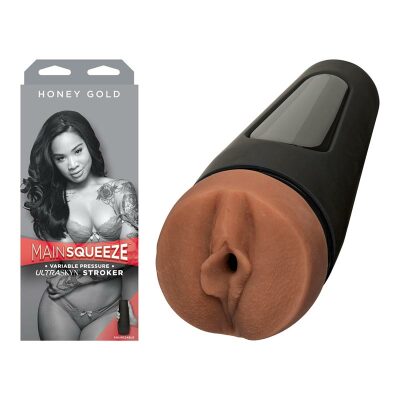 Doc Johnson Main Squeeze Honey Gold | Masturbateur