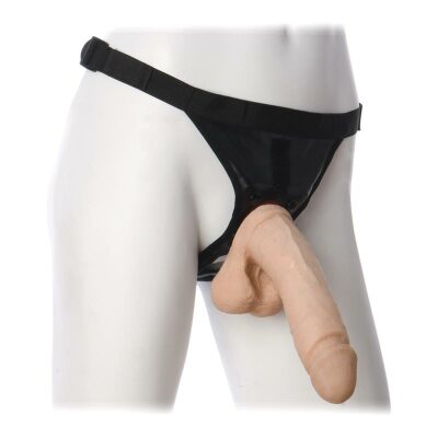 Doc Johnson Vac-U-Lock Ultra Harness 8" | Harnais avec dildo