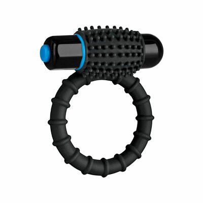 Doc Johnson OptiMALE vibrierender Penisring mit stimulierenden Noppen