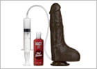 Doc Johnson Bust It Squirting Realistic Cock - 15 cm - Black
