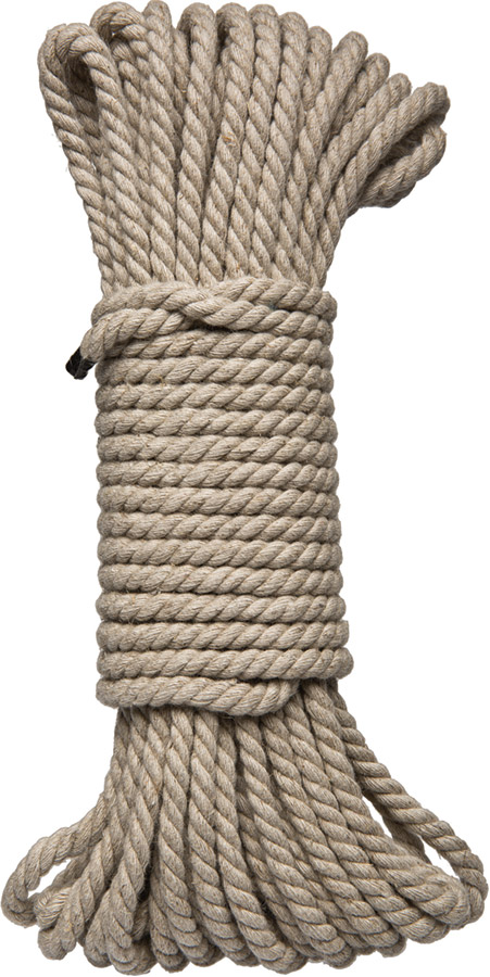 Corda bondage in canapa Doc Johnson Kink Bind e Tie - 9 m